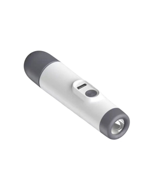 Fuzo RayLax Rechargeable Torch with Massager-500mAh- White